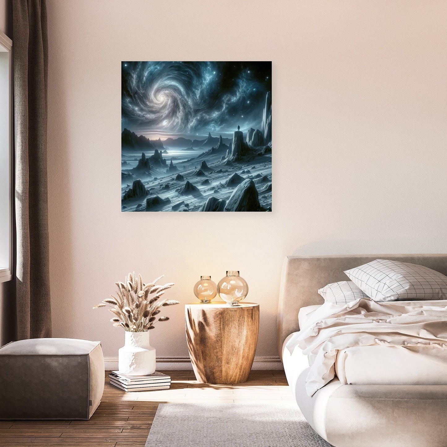Lunar Solitude Canvas