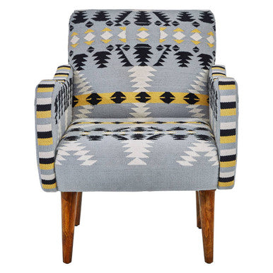 Cefena Kilim Style Armchair