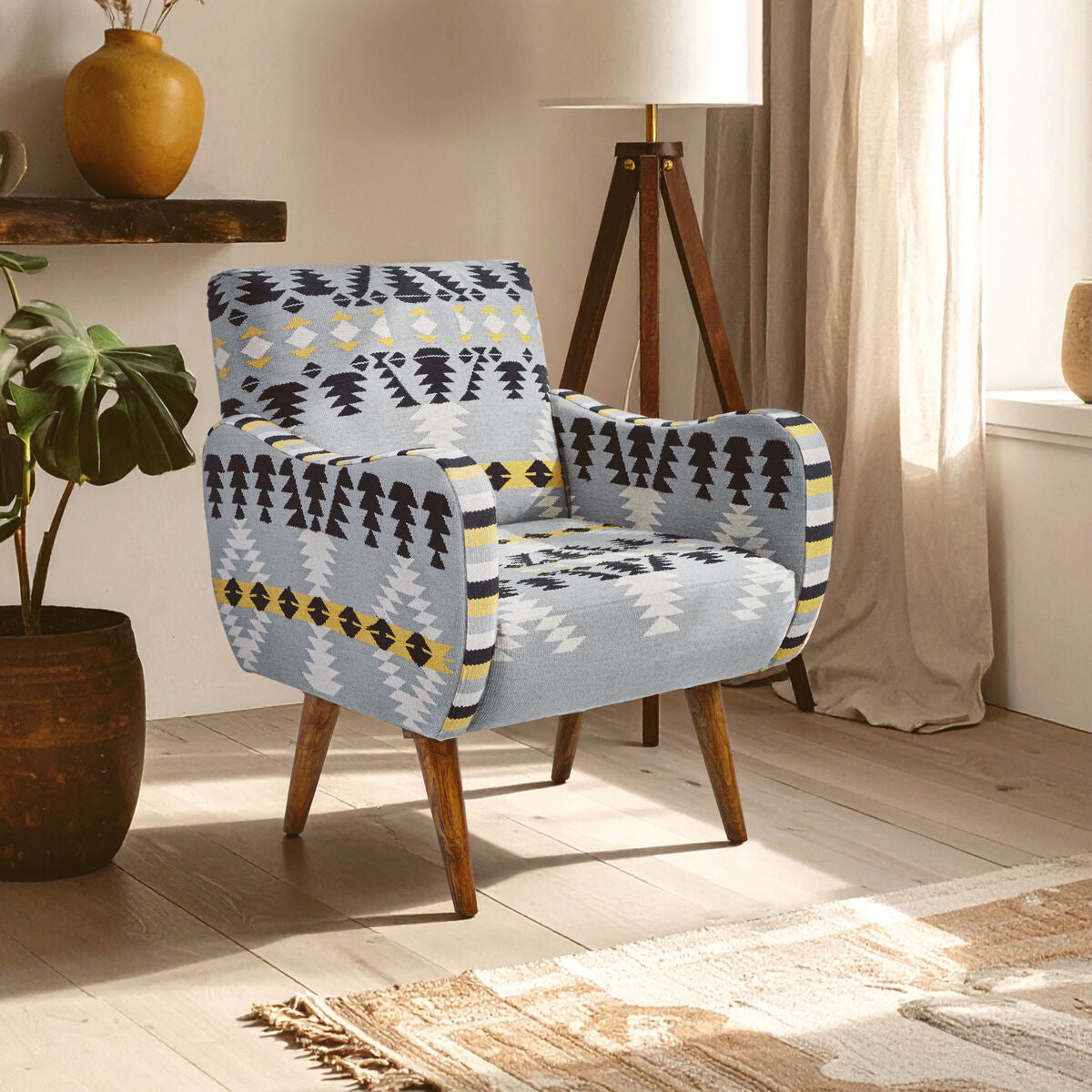 Cefena Kilim Style Armchair