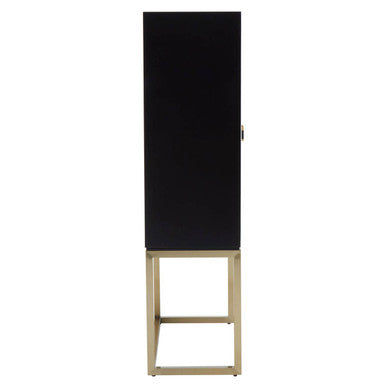 Black and White Two Door Cabinet | Dumas