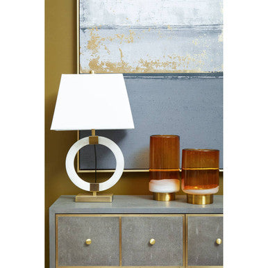 Grey and Gold Warm Metallic Finish Shagreen Effect 4-Drawer Console Table with Knob Handle | Deskey