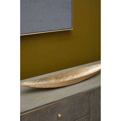 Grey Shagreen Effect Media Unit | Deskey