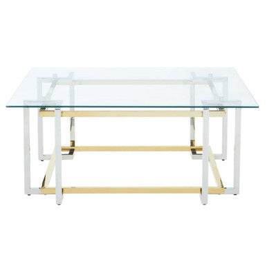 Elino Silver and Gold Coffee Table
