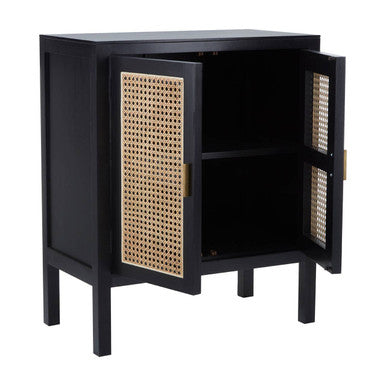 Corso Two Door Sideboard | Bayur Burl Solid wood | Rattan