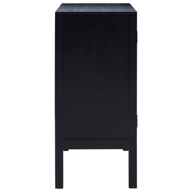 Corso Two Door Sideboard | Bayur Burl Solid wood | Rattan