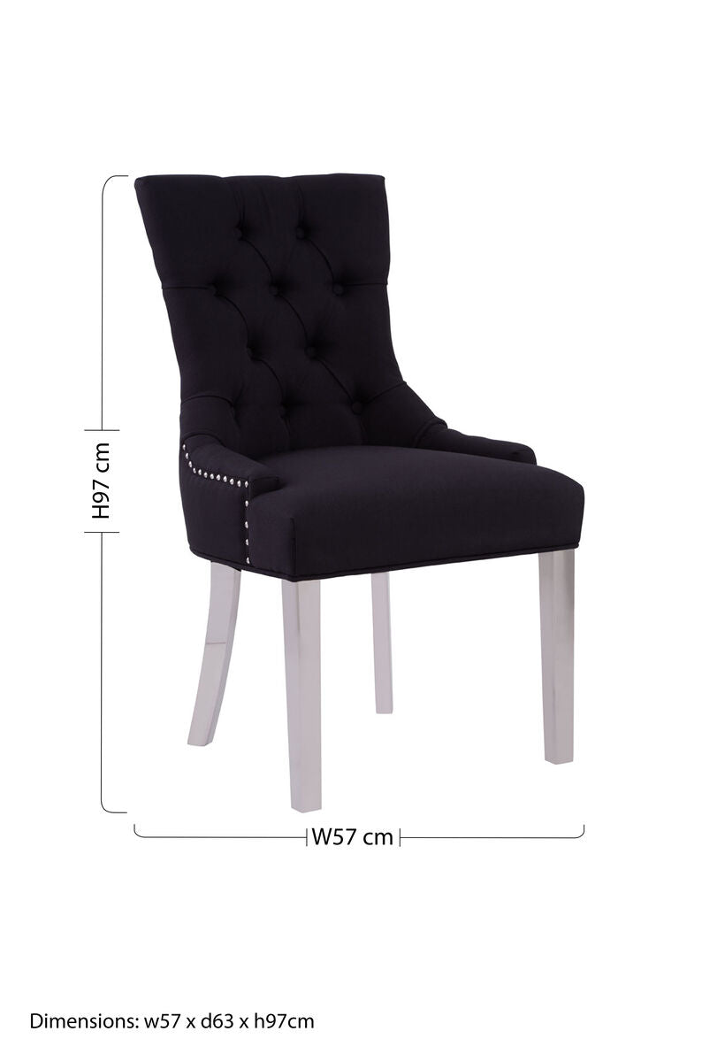 Richmond Black Dining Chair
