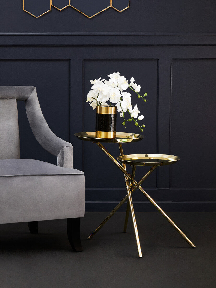 Grey Velvet Chair | Faye