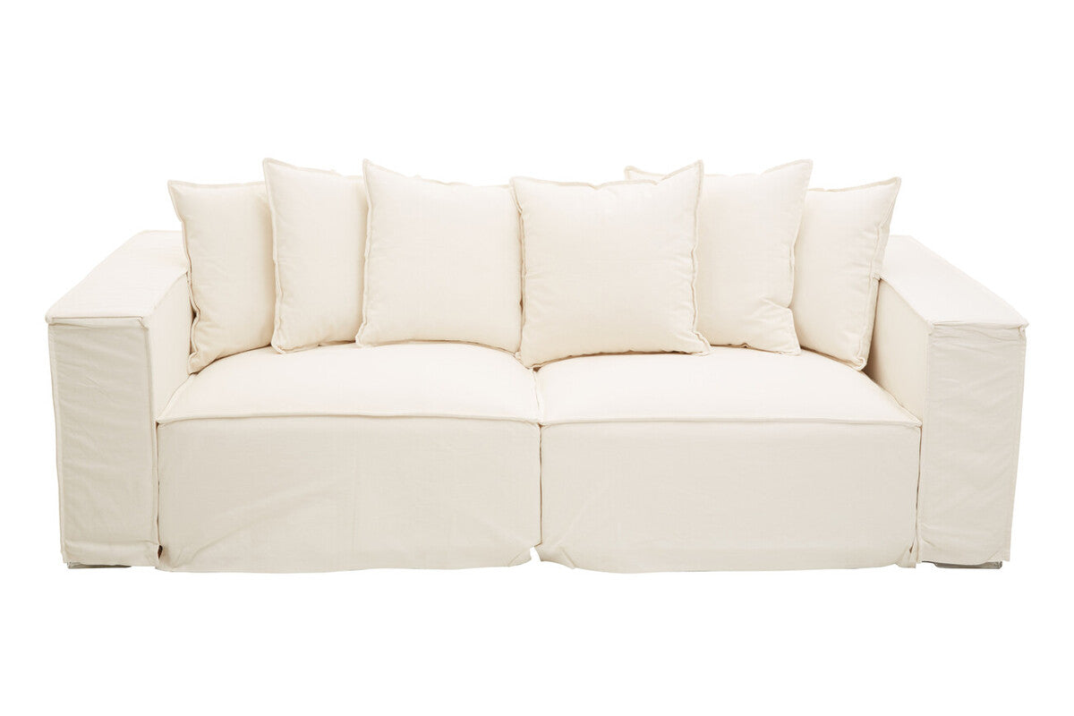 Marseille 3 Seat Cream Sofa