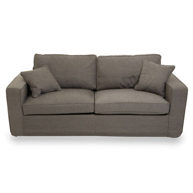Valensole 3 Seat Grey Fabric Sofa