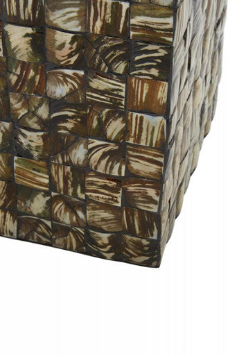 Mother of Pearl Square Side Table | Branna