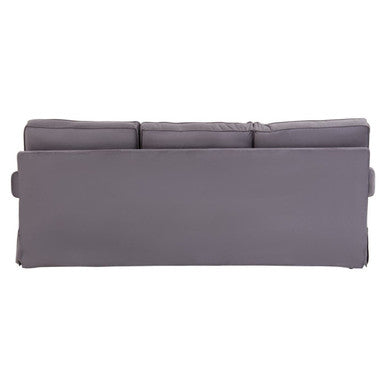 3 Seater Grey Velvet Sofa | Ralph