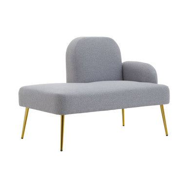 Heather Grey Right Hand Chaise Longue
