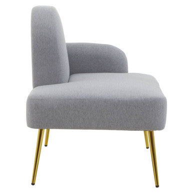 Heather Grey Right Hand Chaise Longue
