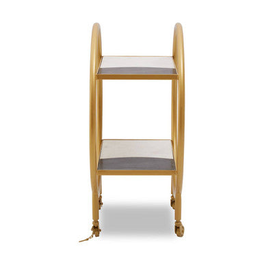Brass Finished 2 Tier Unit | Vizzini
