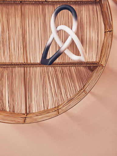 Gold Wire Round Wall Shelf | Enzo