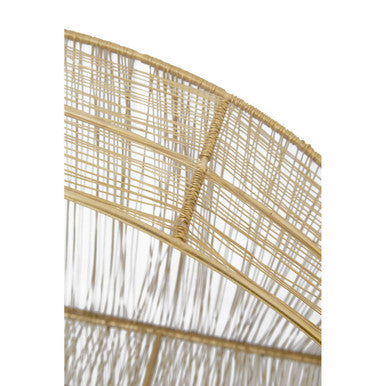 Gold Wire Round Wall Shelf | Enzo
