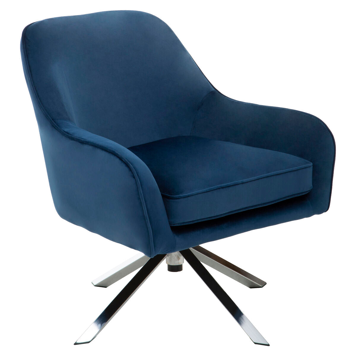 Avery Midnight Velvet Chair