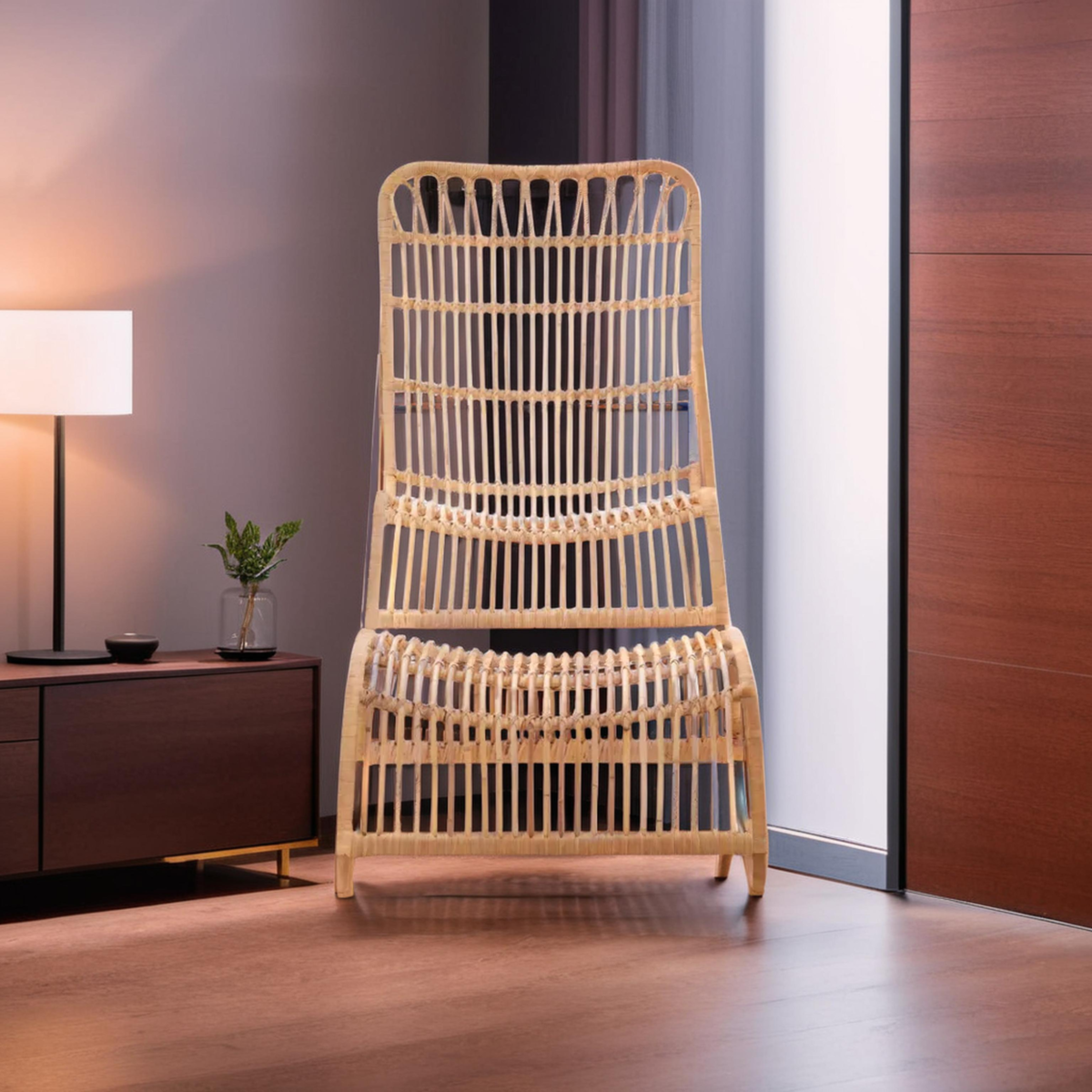 Manado Chair And Footstool