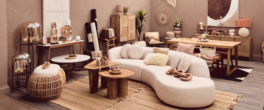 Kendari Natural Teak Wood Dining Table