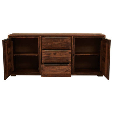 Surati Two Door Three Drawer Sheesham And Acacia Sideboard