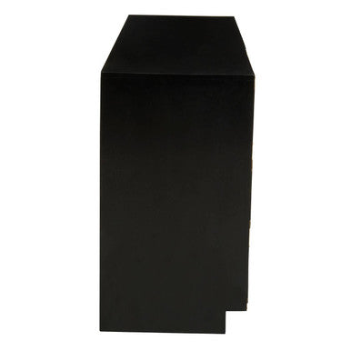 Sarter Seven Drawer Black Mango Wood Chest