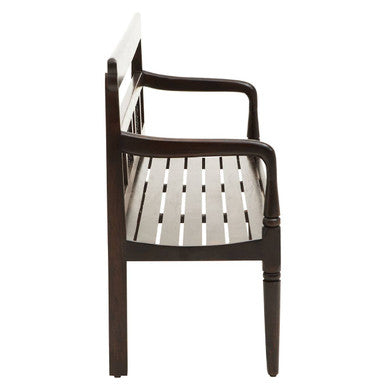 Srina Brown Sheesham Wood Bench