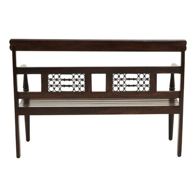 Srina Brown Sheesham Wood Bench