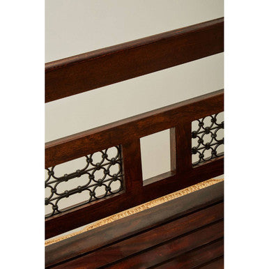 Srina Brown Sheesham Wood Bench