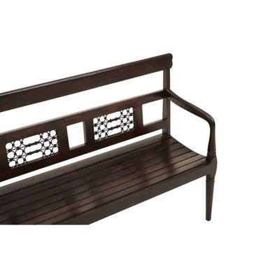 Srina Brown Sheesham Wood Bench