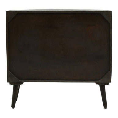 Arti Two Door Sideboard | Solid Mango wood & Iron | Brown & Gold