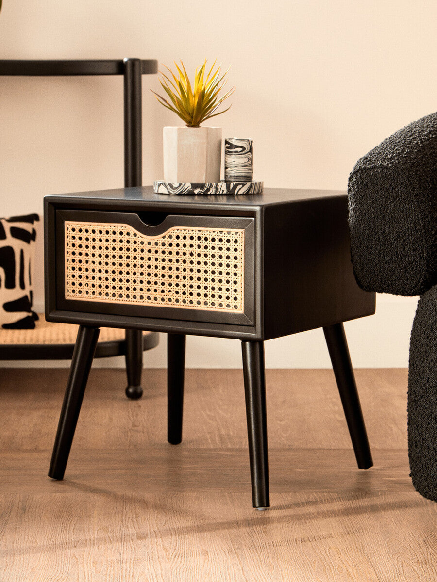 Cebu 1 Drawer Side Table