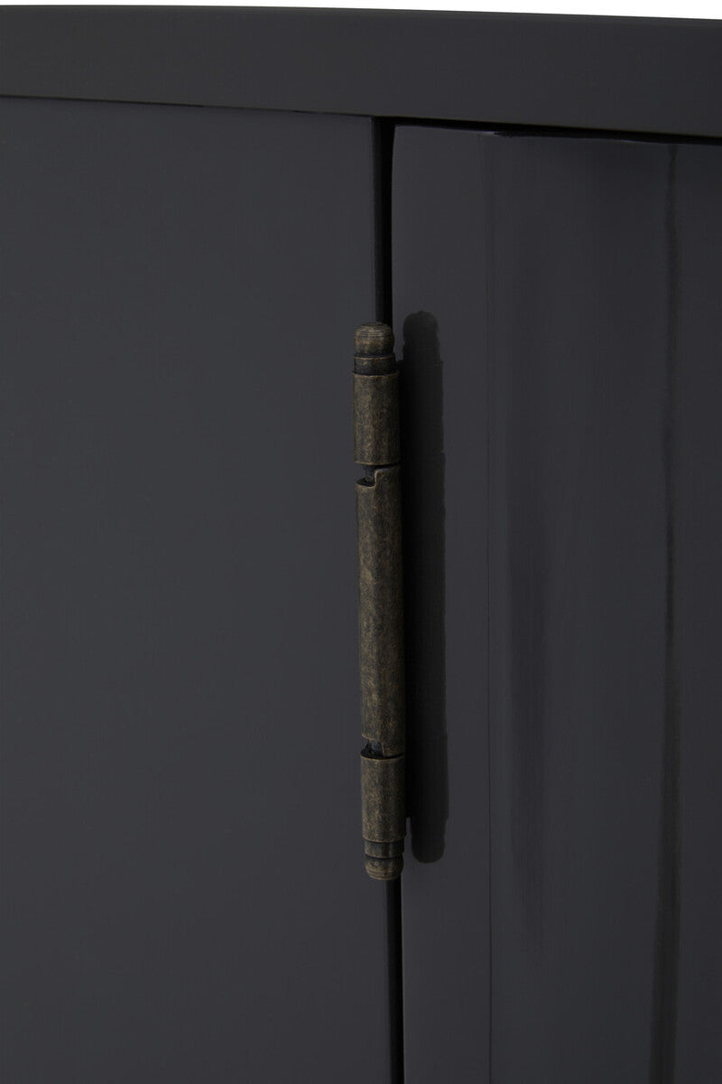 Genoa Grey Hi Gloss Cabinet