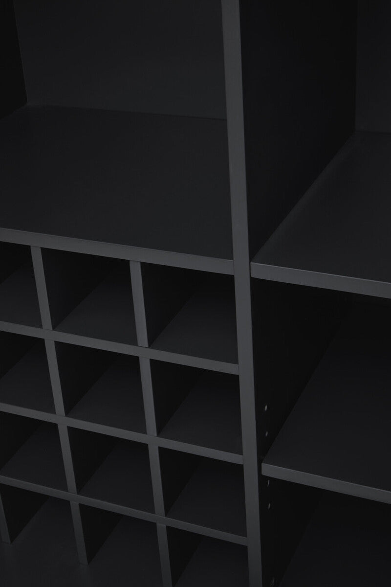 Genoa Grey Hi Gloss Cabinet