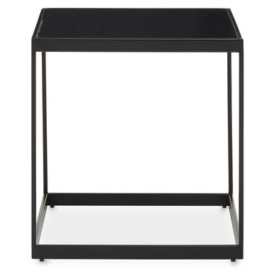 Genoa Matte Black End Table