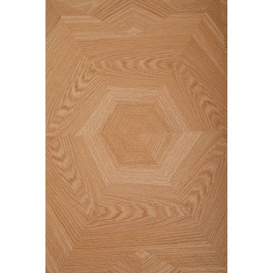 Grenoble Hexagonal Oak Veneer Coffee Table