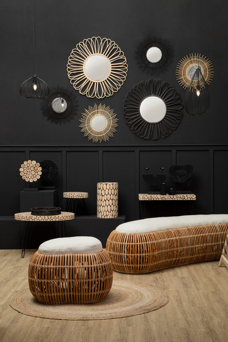 Natural Rattan Bean Bench | Manado