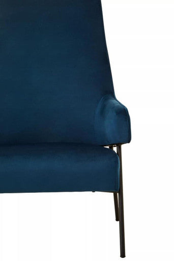 Blue Velvet Chair | Henia