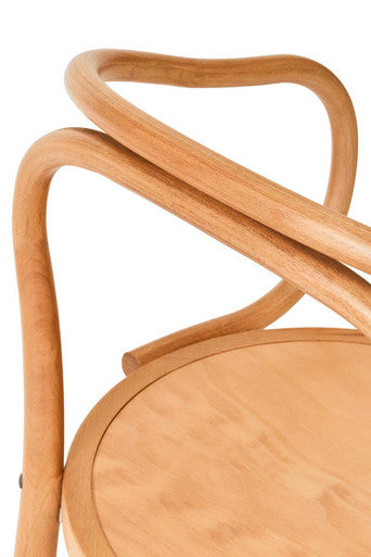 Natural Beech Wood Dining Chair | Lyon