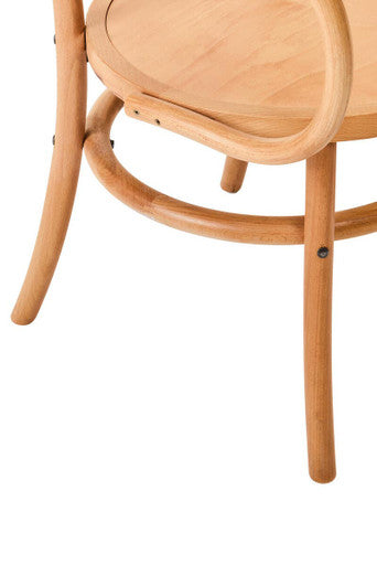 Natural Beech Wood Dining Chair | Lyon