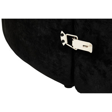 Black Velvet Modular Round Sofa | Hartford