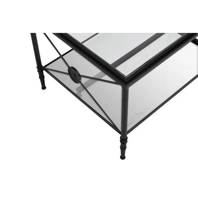Axis Coffee Table With Black Finish Frame