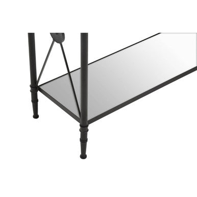 Axis Console Table With Black Finish Frame