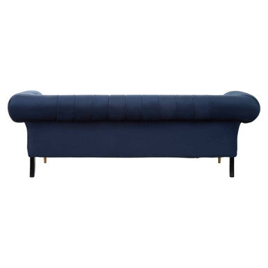 3 Seater Midnight Velvet Sofa, Siena