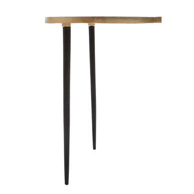 Simbolo Gold Top Side Table