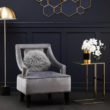 Oria Gold Side Table