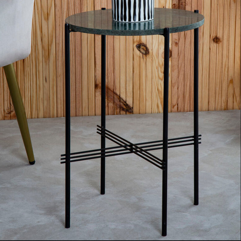 Mandoli Green Side Table