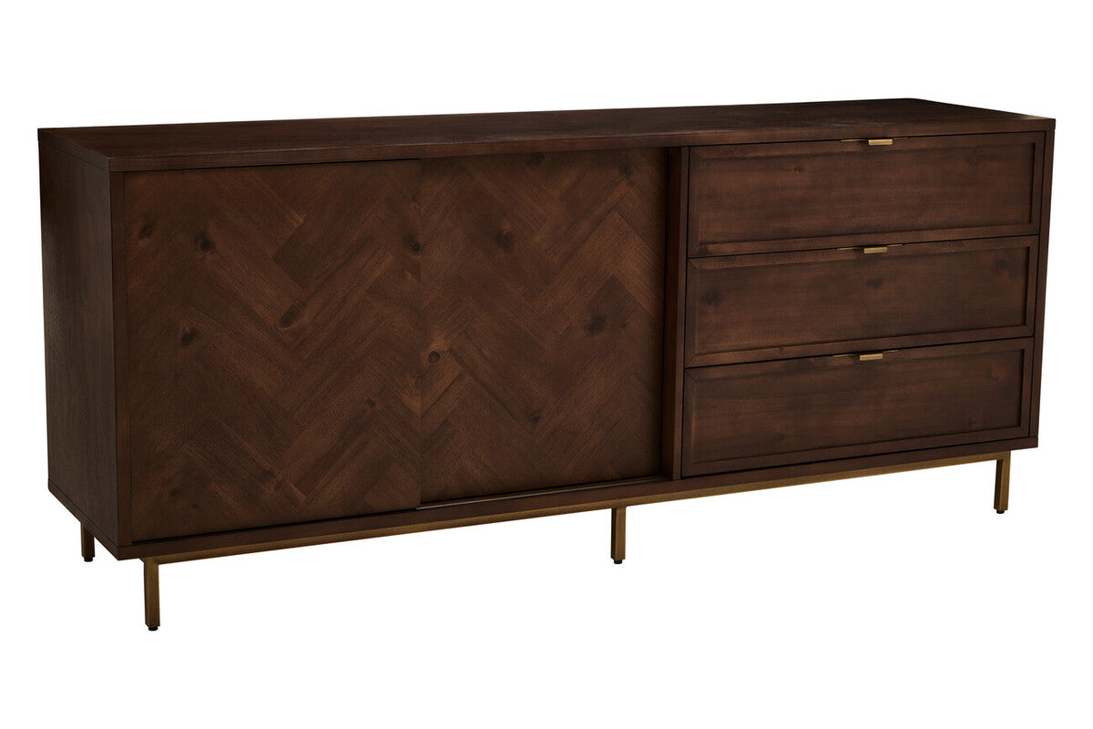 Acacia Wood Effect Sideboard | Brando