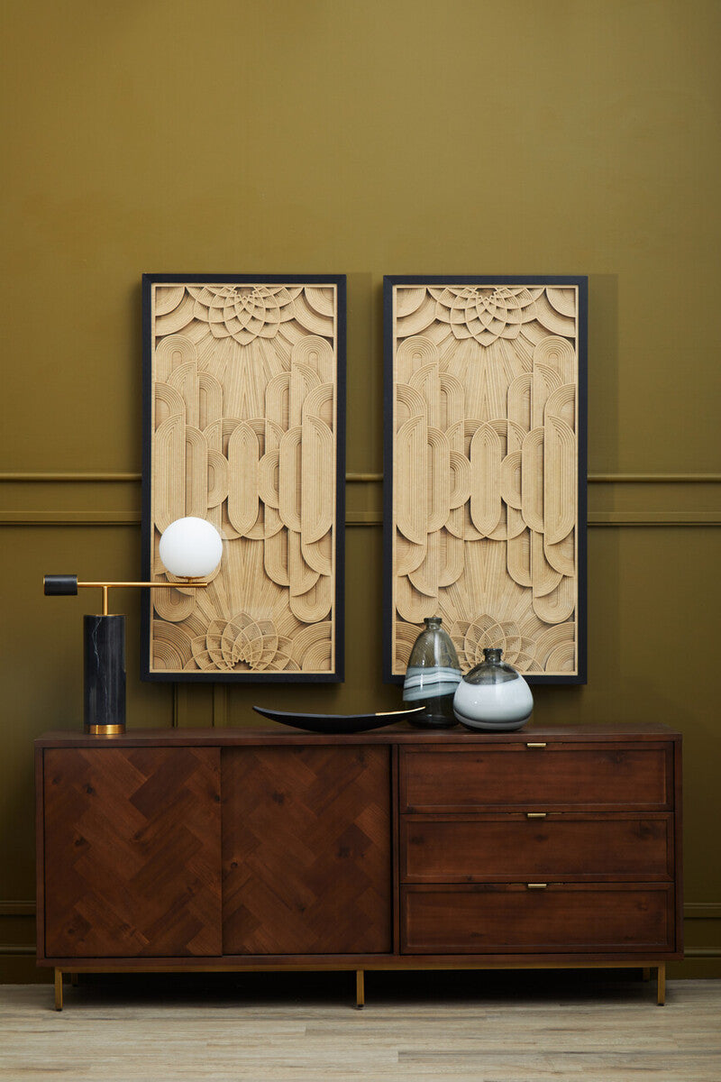 Acacia Wood Effect Sideboard | Brando