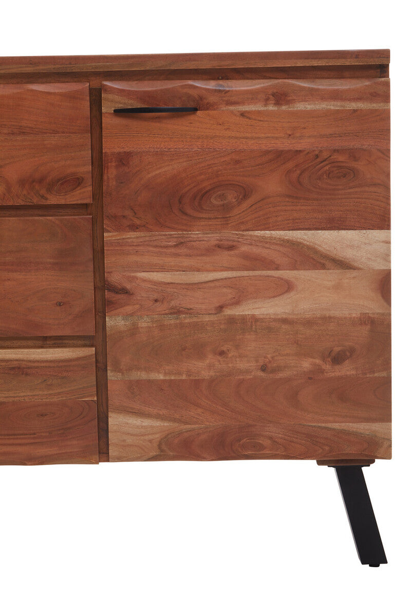 Nashik Large Acacia Wood Sideboard