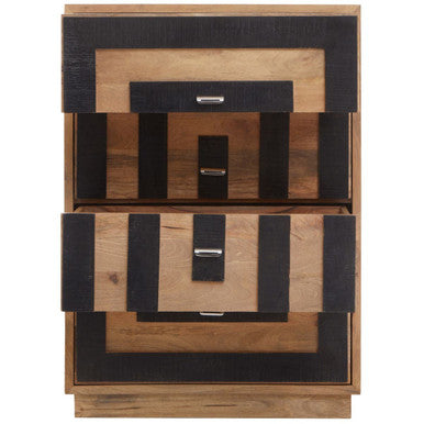 Mango Wood Chest of 4 Drawers | Salem